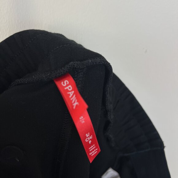 Spanx Black Elastic Waist Pull On Perfect Joggers Pants - Picture 4 of 6